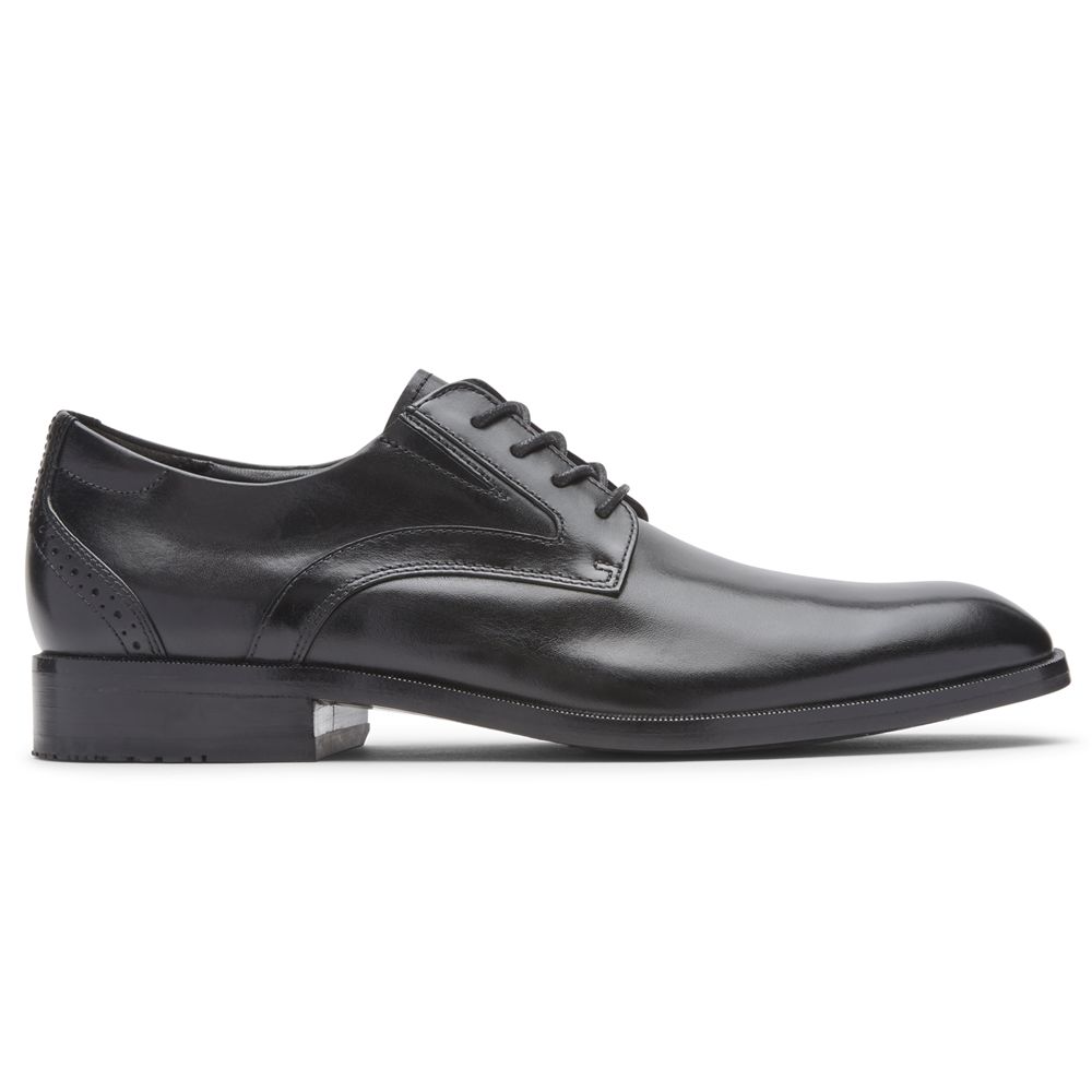 Sapatos Oxford Homem Rockport Total Motion Office Plain Toe Pretas,Portugal YHUDS-5312